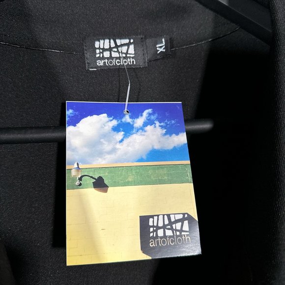 Art Of The Cloth Rose Jacket Golden Bloom Floral Design‎ Size XL - Picture 9 of 13